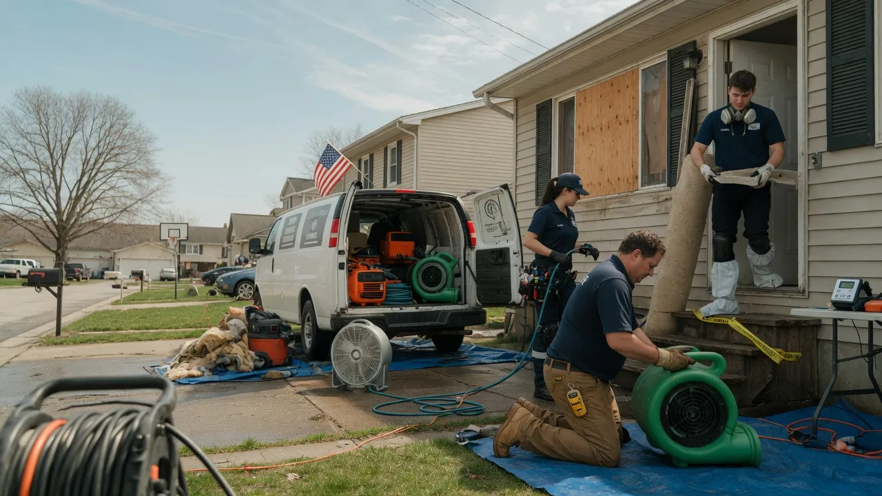Water Damage Restoration in Middletown, MD near me